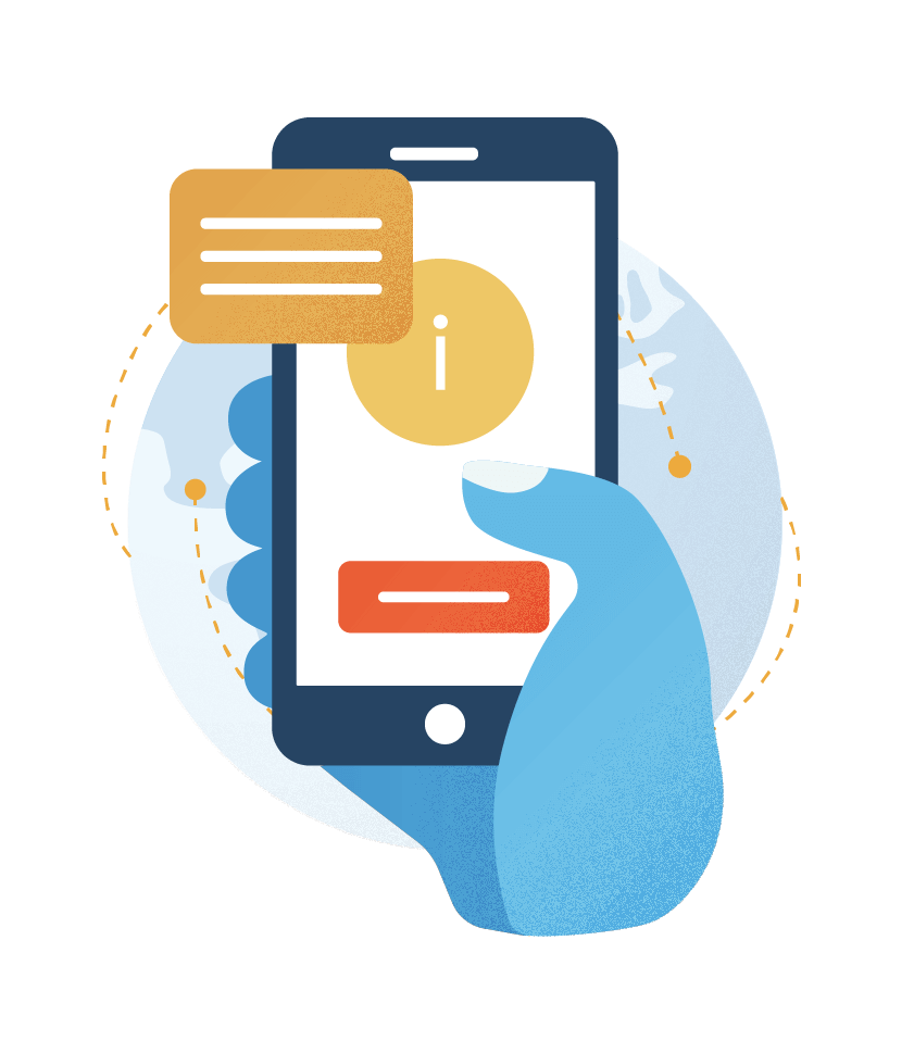Access to information infographic